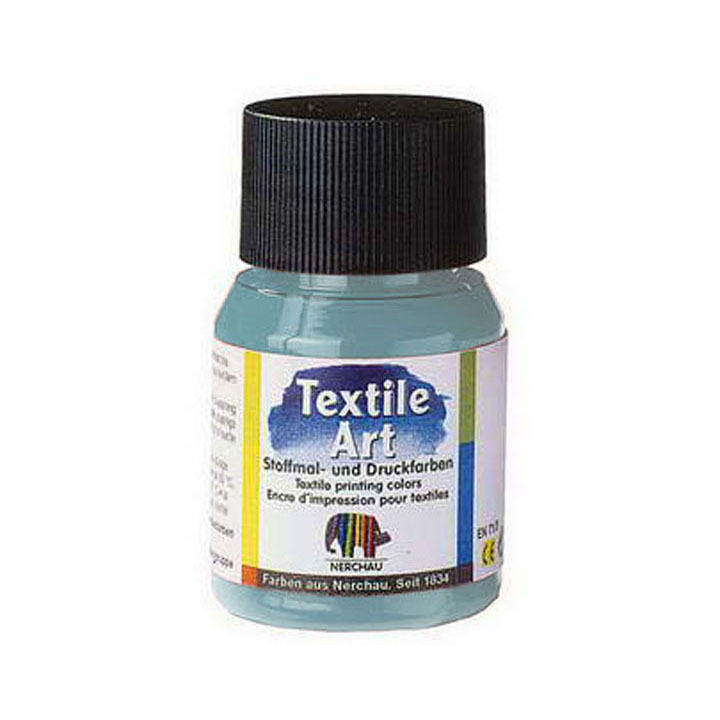 Stoffmalfarbe für dunkle Textilien 59ml – Silber