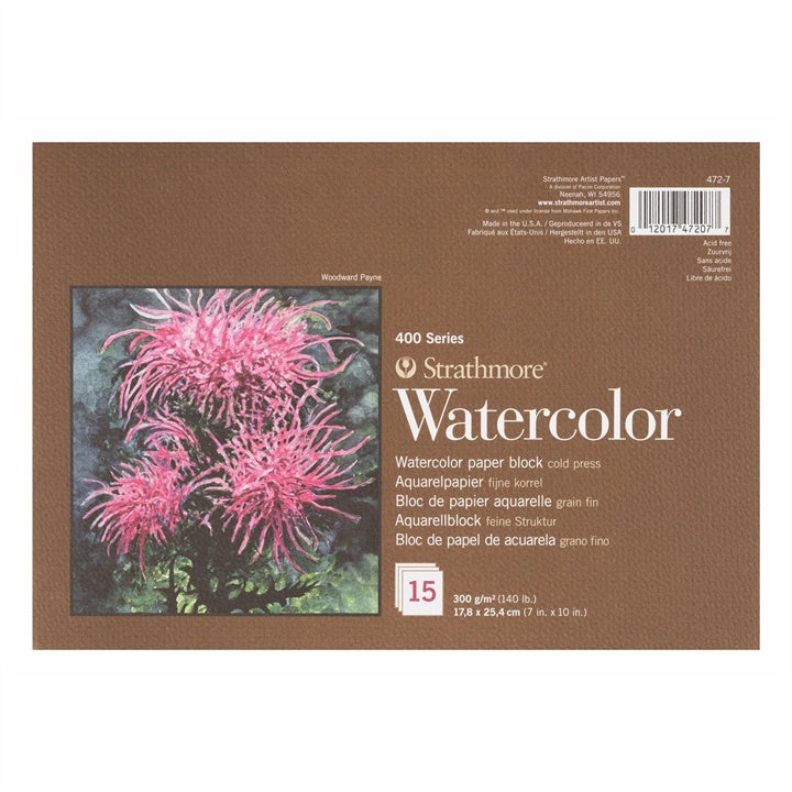 Strathmore Aquarellblock 15 Blatt | verschiedene Größen — Bild 1