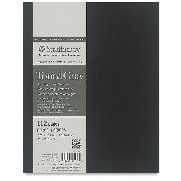 Strathmore Art Journal mit getöntem Papier (Gray) – Softcover | verschiedene Größen — Bild 2