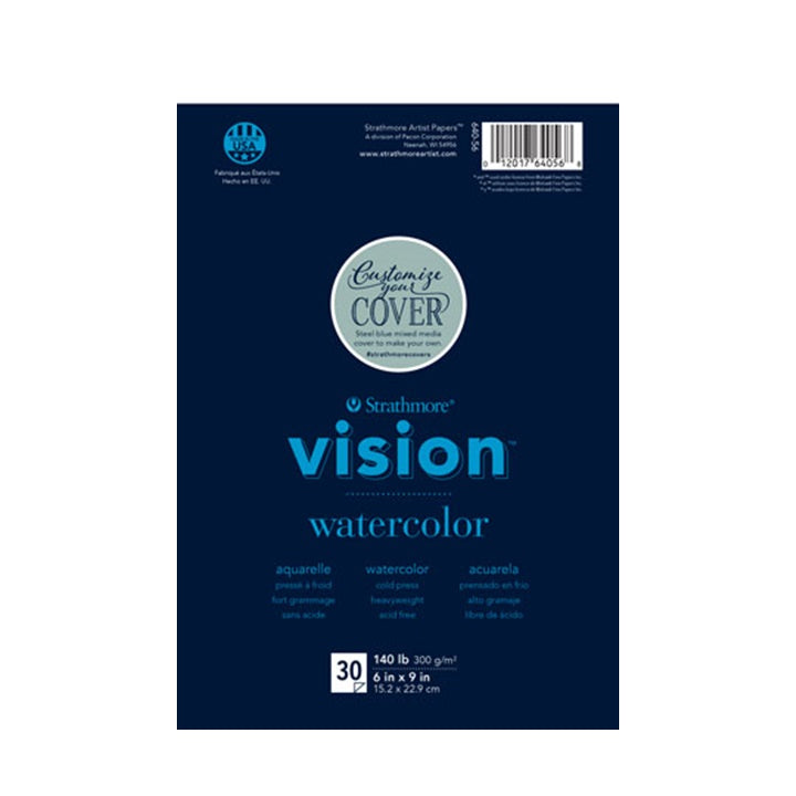 Strathmore Vision Aquarellblock, 30 Blatt | verschiedene Größen — Bild 4