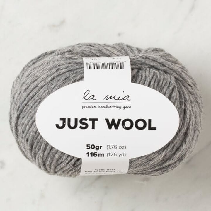 Strickgarn La Mia Just Wool | verschiedene Farbtöne — Bild 1