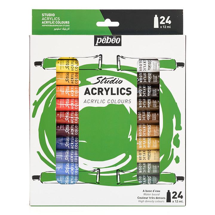 Studio Pebeo 24-Farben-Acrylfarben-Set — Bild 2