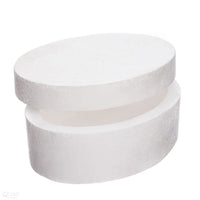 Styroporbox oval 15 x 11 cm — Bild 1