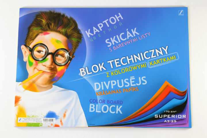 SUPERIOR Bunter Zeichenblock — Bild 2