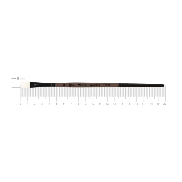 Synthetischer Flachpinsel ROSA MOON 1203F | verschiedene Größen — Bild 6