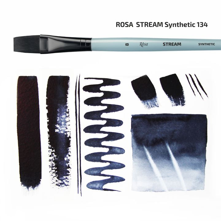 Synthetischer Flachpinsel ROSA STREAM 134 | verschiedene Größen — Bild 13