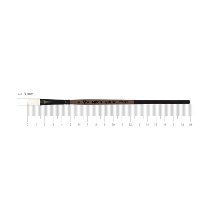 Synthetischer Oval-Pinsel ROSA MOON 1203FR | verschiedene Größen — Bild 7