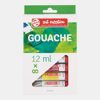 ROYAL TALENS Art Creation Gouache-Farbset 8 x 12 ml