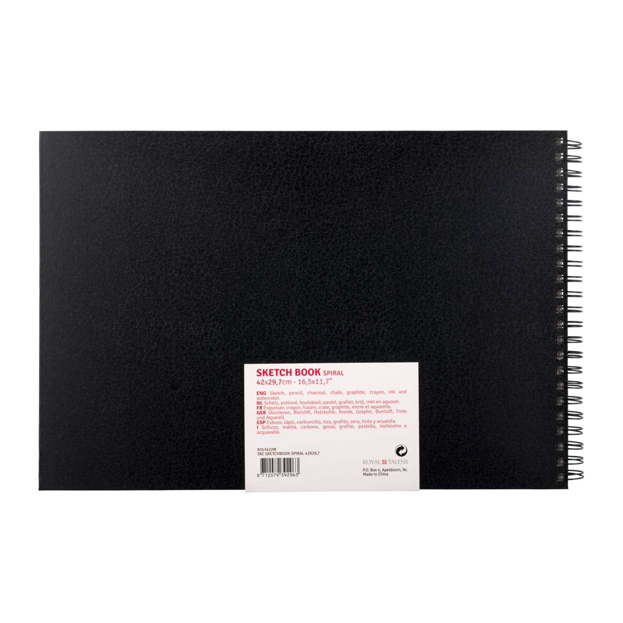 Skizzenblock Talens 30 x 42 cm, 110 g/m2, 30 Blatt