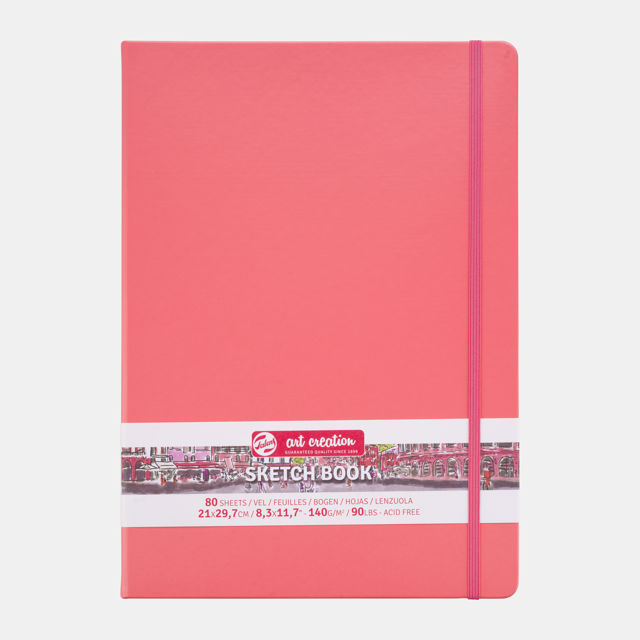 Skizzenbuch ROYAL TALENS Art Creation Coral 21 x 30 cm 140 g 80 Blatt Hardcover