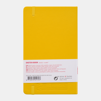 ROYAL TALENS Skizzenbuch Talens Art Creation Golden Yellow 13 x 21 cm 140 g 80 Blatt Hardcover