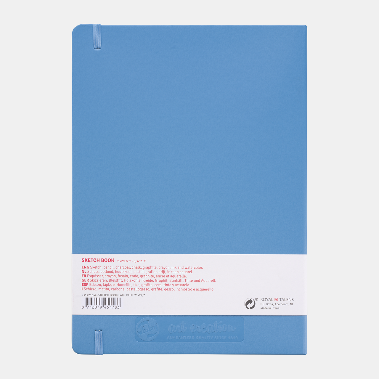 Talens Art Creation Skizzenbuch Light Blue 21 x 30 cm, 140 g, 80 Blatt