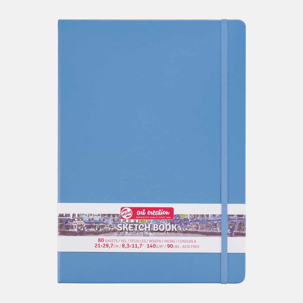 Talens Art Creation Skizzenbuch Light Blue 21 x 30 cm, 140 g, 80 Blatt