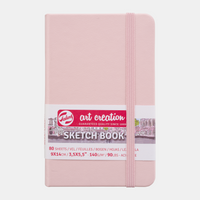 Skizzenbuch ROYAL TALENS Art Creation Pastel Pink 9 x 14 cm, 140 g, 90 Blatt, Hardcover