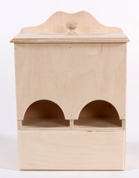 Teebeutelbox aus Holz Pentart
