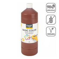 Tempera-Farbe Creall, 1 000 ml – Dunkelbraun