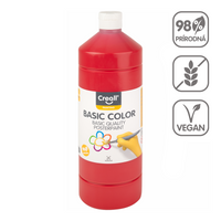 Tempera-Farbe Creall, 1 000 ml – Rot