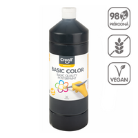 Tempera-Farbe Creall, 1 000 ml – Schwarz