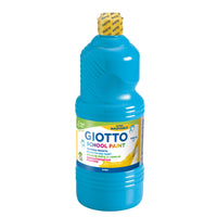 Tempera-Malfarbe GIOTTO School Paint 1000 ml – Cyan