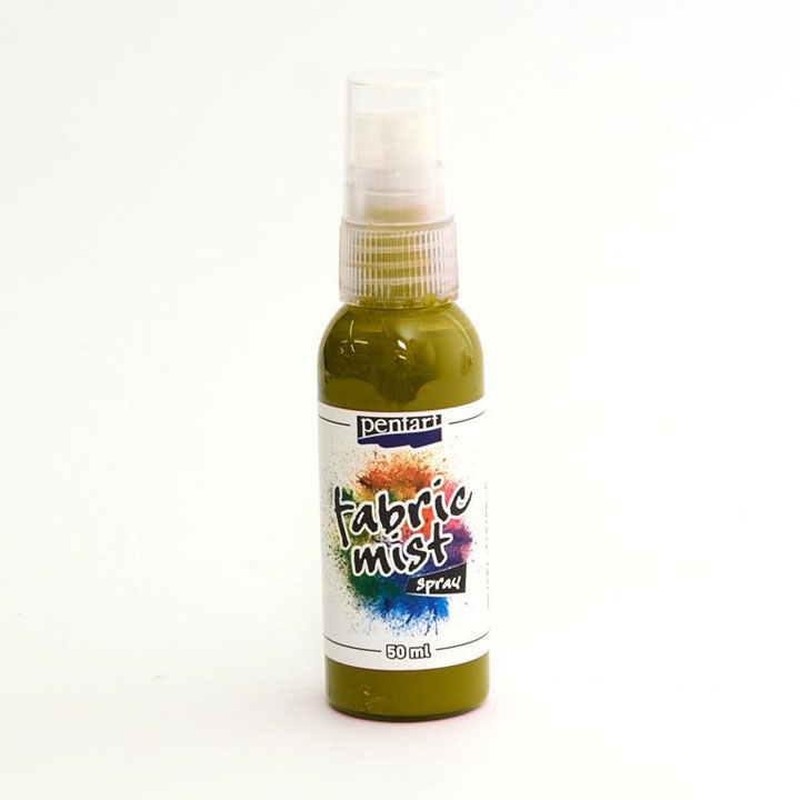 Textil-Farbspray Fabric Mist auf Wasserbasis für Batik-Techniken und Schablonen.