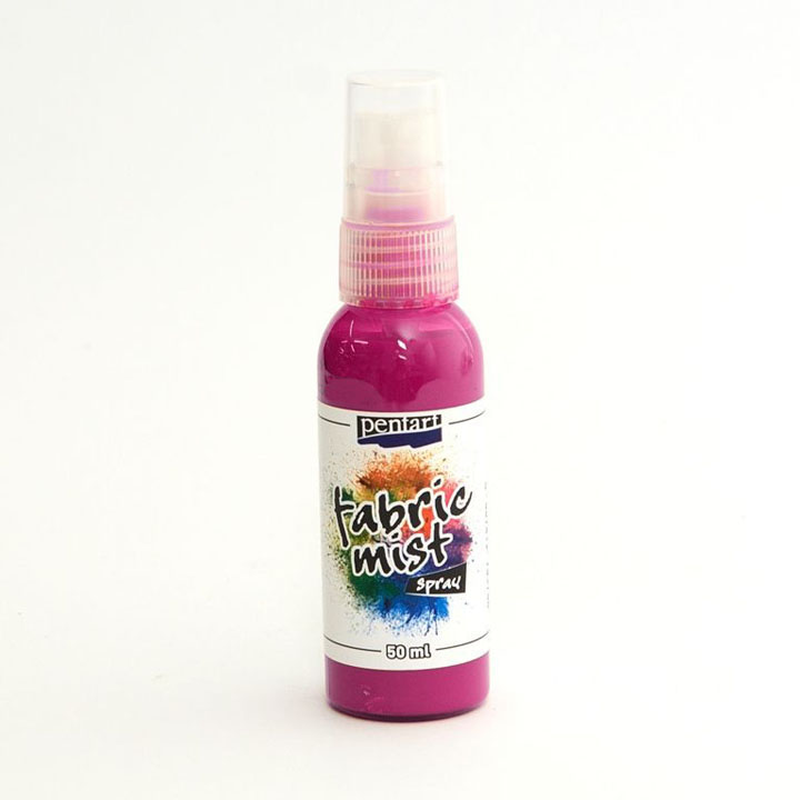 Textil-Farbspray Fabric Mist auf Wasserbasis für Batik-Techniken und Schablonen.