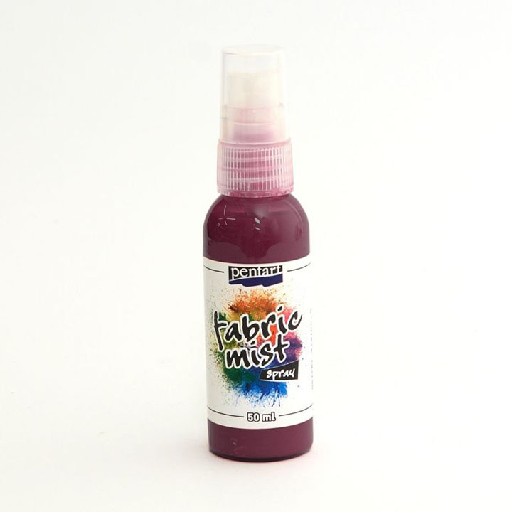 50 ml Fabric Mist Sprühflasche für die schnelle Textilgestaltung ohne Pinsel.