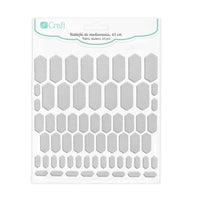 Textil-Sticker | Formen 1, 63-tlg. — Bild 2