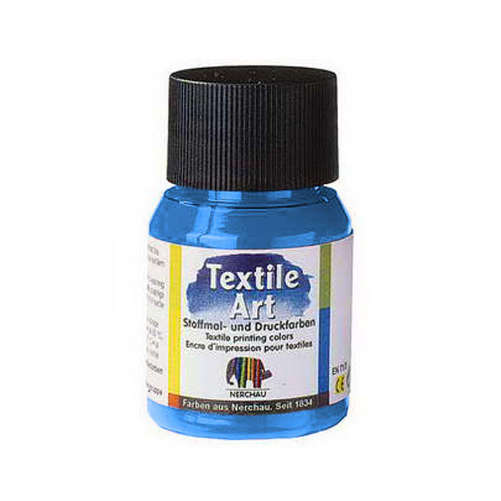 Textilfarbe für helle Stoffe 59 ml – Blau