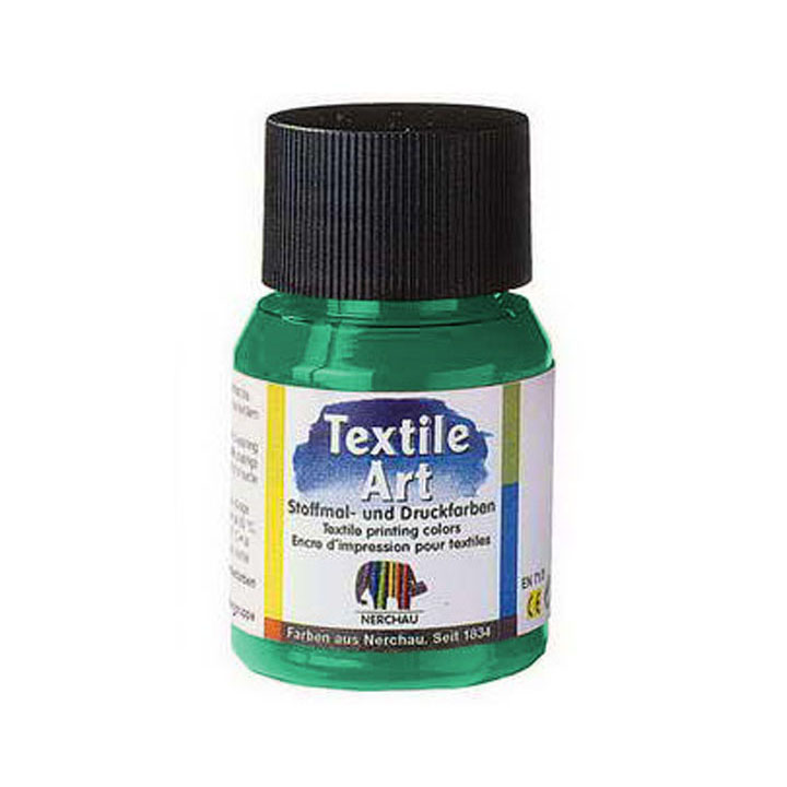 Textilfarbe für helle Stoffe 59 ml – dunkelgrün