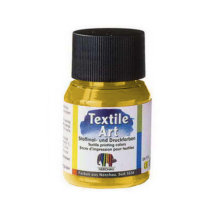 Textilfarbe für helle Stoffe 59 ml – Gold
