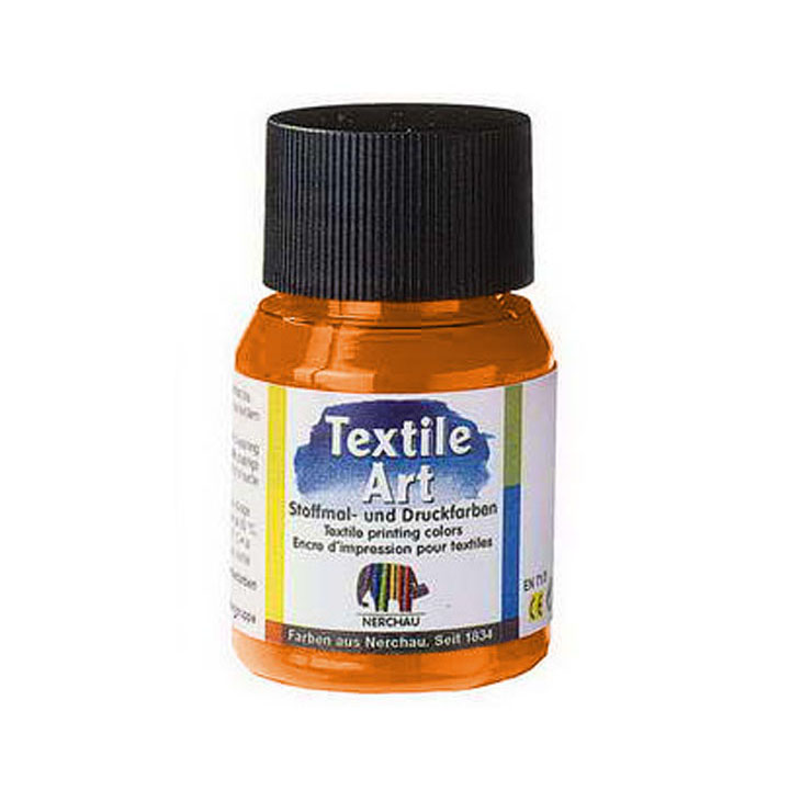 Textilfarbe für helle Stoffe 59 ml – Orange