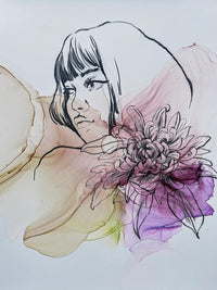 Tintenset KAMENSKAYA 'GIRLS AND FLOWERS' — Bild 11
