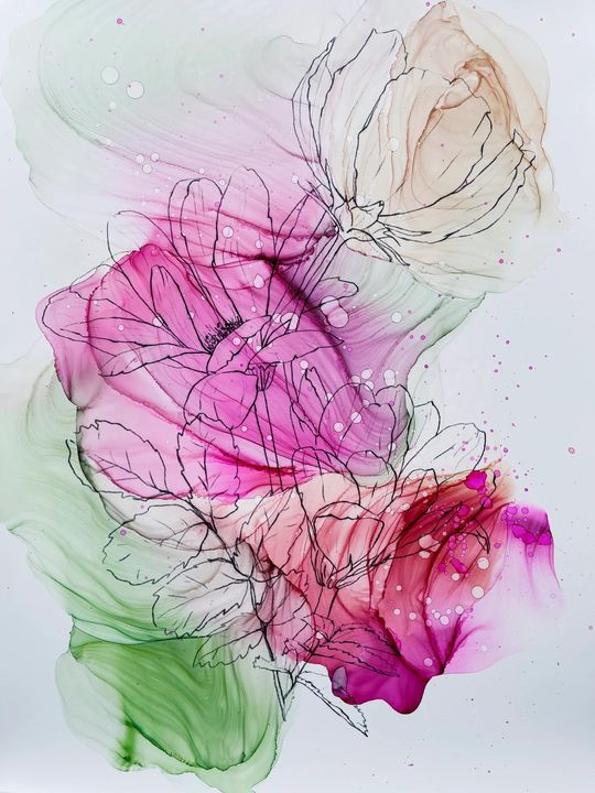 Tintenset KAMENSKAYA 'SUMMER FLOWERS' — Bild 11