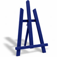 ARTMIE Tischstaffelei 011M aus Buchenholz, 36 cm – Blau