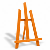 ARTMIE Tischstaffelei 011M aus Buchenholz, 36 cm – Orange