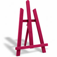 ARTMIE Tischstaffelei 011M aus Buchenholz, 36 cm – Rosa