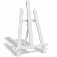 ARTMIE Tischstaffelei 011M aus Buchenholz, 36 cm – Weiß