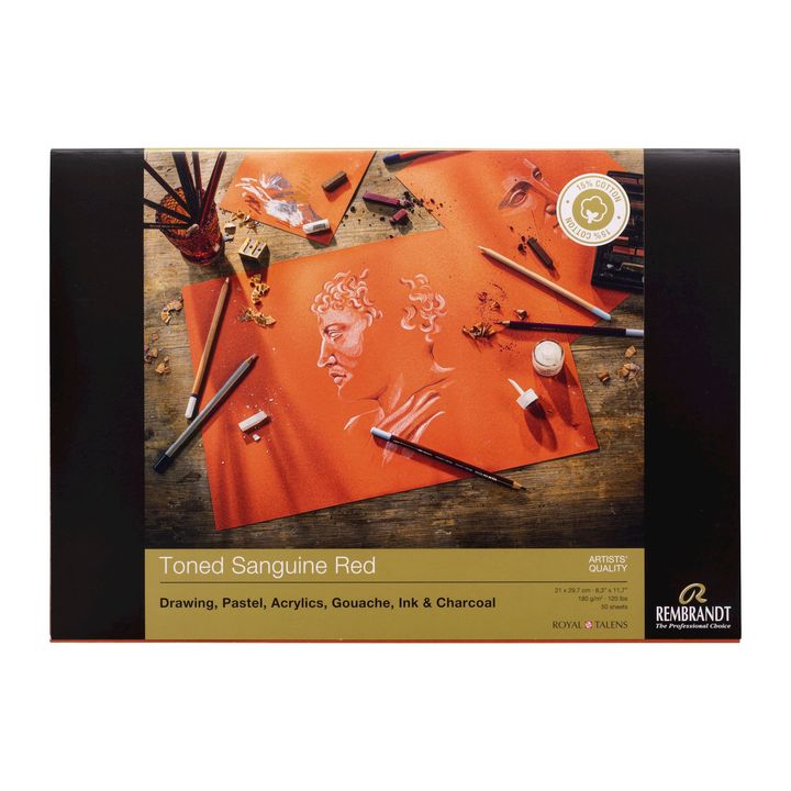 Tönungspapier Rembrandt Sanguine Red | verschiedene Formate — Bild 1