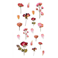 Transparente PVC-Sticker | Blumen, 49-tlg. — Bild 3
