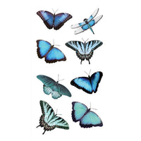 Transparente PVC-Sticker | Schmetterlinge, 15 Stk. — Bild 2