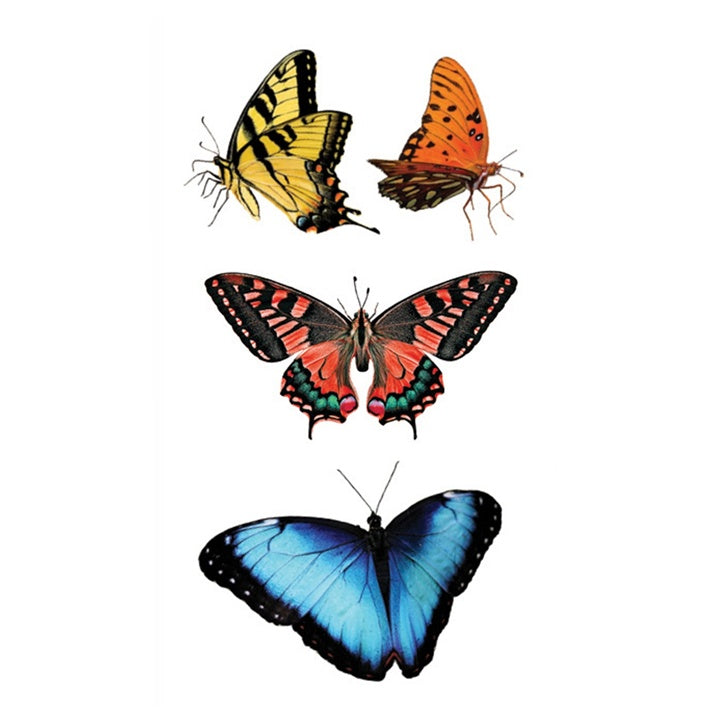 Transparente PVC-Sticker | Schmetterlinge, 15 Stk. — Bild 3