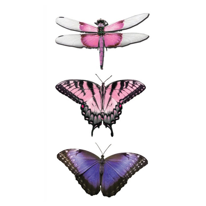 Transparente PVC-Sticker | Schmetterlinge, 15 Stk. — Bild 4
