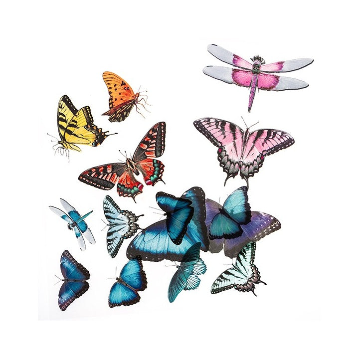 Transparente PVC-Sticker | Schmetterlinge, 15 Stk. — Bild 5