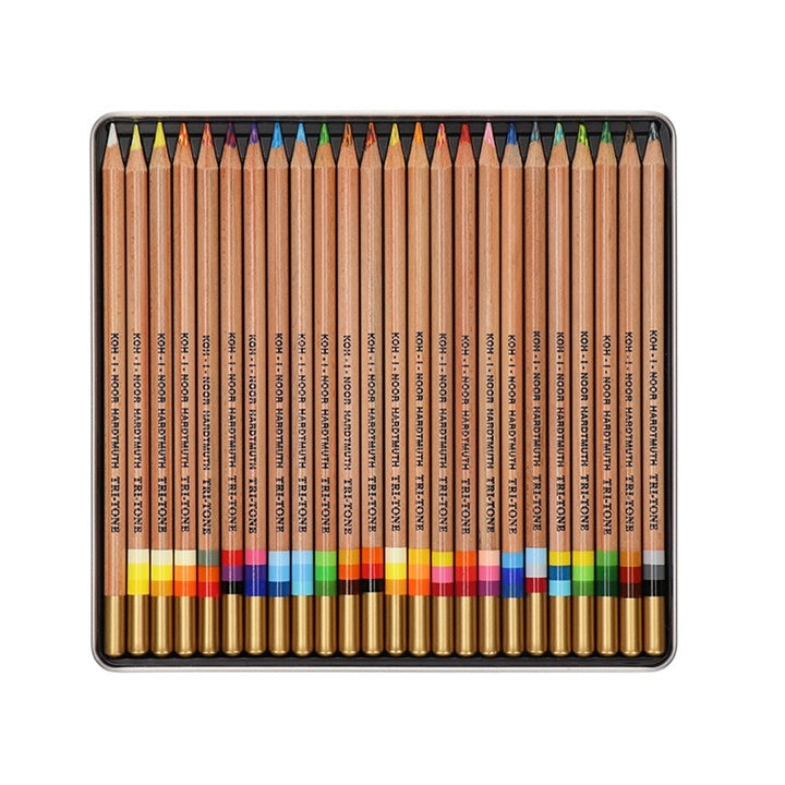 TRI-TONE Mehrfarbige Buntstifte von KOH-I-NOOR | verschiedene Sets — Bild 3