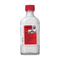 Trocknungsbeschleuniger LUKAS Berlin Medium 3 für wassermischbare Ölfarben 125 ml
