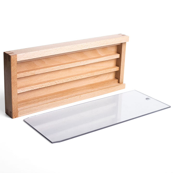 UMTON Holzkasten für Aquarellfarben - Plexiglas — Bild 1