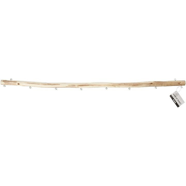 Unbearbeiteter Holzdübel für Makramee — Bild 2