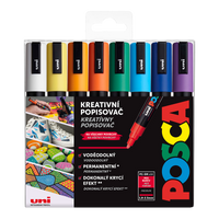 Posca Marker-Set PC-5M, 1,8 – 2,5 mm, Farbmix (16 Stk.)