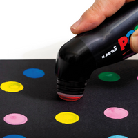 Posca PCM-22 8C MOP´R Marker-Set, 3 – 19 mm, Farbmix (8 Stk.)