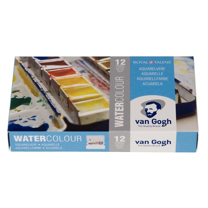 Van Gogh Aquarellfarben im Metallkasten | verschiedene Sets — Bild 2